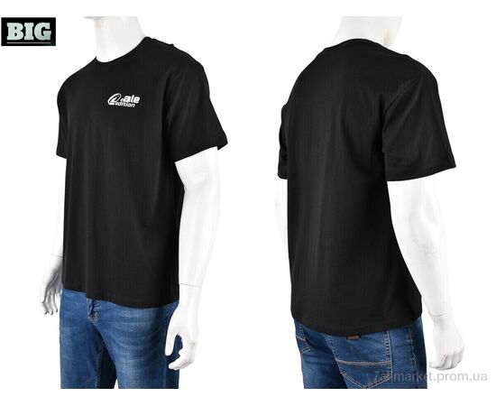 Фотография Футболка мужская Лето 4072-M06-1 black (5 шт. р.сетка M-3XL) "BIG" недорого оптом от прямого поставщика, изображение 3