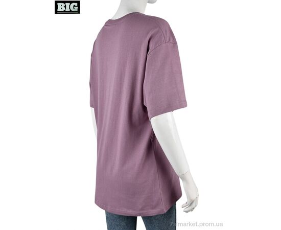 Фотография Футболка женская Лето 4071-W01-4 violet (5 шт. р.сетка S-2XL) "BIG" недорого оптом от прямого поставщика, изображение 2