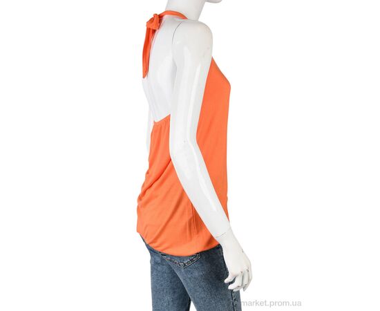 Майка жіноча Літо B0132-16 (11250) orange (6 шт. р.сіткаM-3XL) "Obuvok" недорого оптом від прямого постачальника, зображення 2