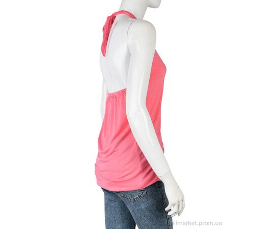 Майка жіноча Літо B0132-11 (11236) pink (5 шт. р.сіткаM-3XL) "Obuvok" недорого оптом від прямого постачальника, зображення 2