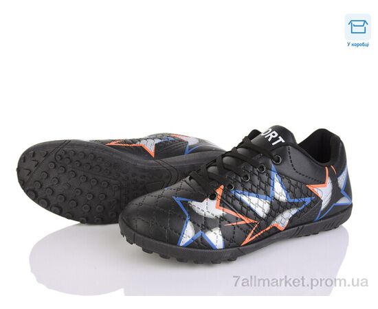 Футбольная обувь детские Весна/осень 37 black (6 пар р.36-40) "PoniTop kids" недорого оптом от прямого поставщика Фотография Футбольная обувь детские Весна/осень 37 black (6 пар р.36-40) "PoniTop kids" недорого оптом от прямого поставщика
