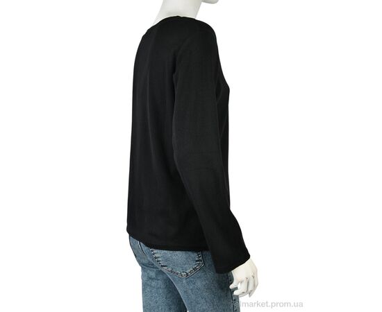 Фотография Кофта женская Весна/осень B0129-2 (11183) black (4 шт. р.сетка L-2XL) "Obuvok" недорого оптом от прямого поставщика, изображение 2