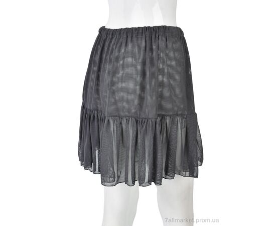 Жіноча спідниця оптом Літо B0137-6 (11277) grey (6 шт. р.сіткаXL-3XL) "Obuvok" недорого оптом від прямого постачальника, зображення 2