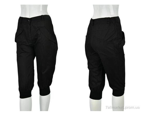 Фотография Бриджи женские Лето B0135-2 (11264) black (4 шт. р.сетка XL) "Obuvok" недорого оптом от прямого поставщика, изображение 3