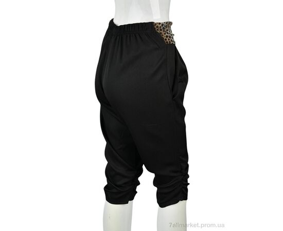 Бриджи женские Лето B0147-1 (11375) black (5 шт. р.сетка One size) "Obuvok" недорого оптом от прямого поставщика, изображение 2 Фотография Бриджи женские Лето B0147-1 (11375) black (5 шт. р.сетка One size) "Obuvok" недорого оптом от прямого поставщика, изображение 2