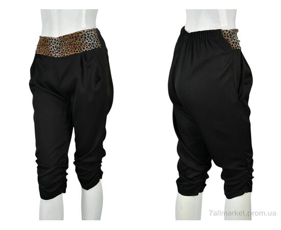Бриджи женские Лето B0147-1 (11375) black (5 шт. р.сетка One size) "Obuvok" недорого оптом от прямого поставщика, изображение 3 Фотография Бриджи женские Лето B0147-1 (11375) black (5 шт. р.сетка One size) "Obuvok" недорого оптом от прямого поставщика, изображение 3