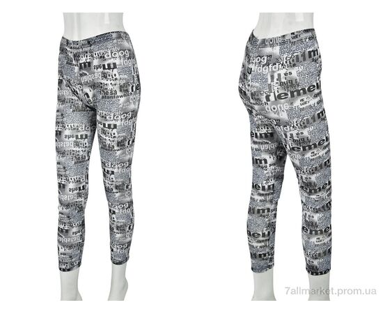 Фотография Лосинсы женские Лето B0145-3 (11360) grey (10 шт. р.сетка One size) "Obuvok" недорого оптом от прямого поставщика, изображение 3