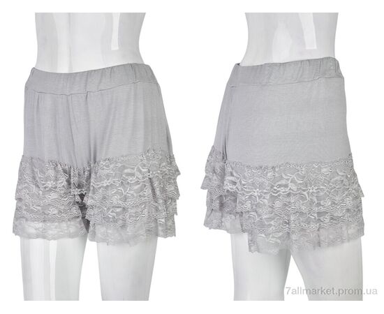 Шорты женские Лето B0148-2 grey (6 шт. р.сетка XL-3XL) "Obuvok" недорого оптом от прямого поставщика, изображение 3 Фотография Шорты женские Лето B0148-2 grey (6 шт. р.сетка XL-3XL) "Obuvok" недорого оптом от прямого поставщика, изображение 3