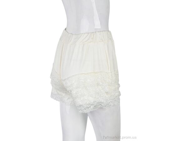 Шорти жіночі Літо B0148-3 beige (6 шт. р.сіткаXL-3XL) "Obuvok" недорого оптом від прямого постачальника, зображення 2