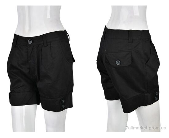 Фотография Шорты женские Лето B0140 (11311) black (5 шт. р.сетка XL) "Obuvok" недорого оптом от прямого поставщика, изображение 3