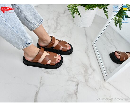 Шлепки женские облегченные Лето 197 рудий к. (8 пар р.36-41) "ARTO" недорого оптом от прямого поставщика, изображение 4 Фотография Шлепки женские облегченные Лето 197 рудий к. (8 пар р.36-41) "ARTO" недорого оптом от прямого поставщика, изображение 4