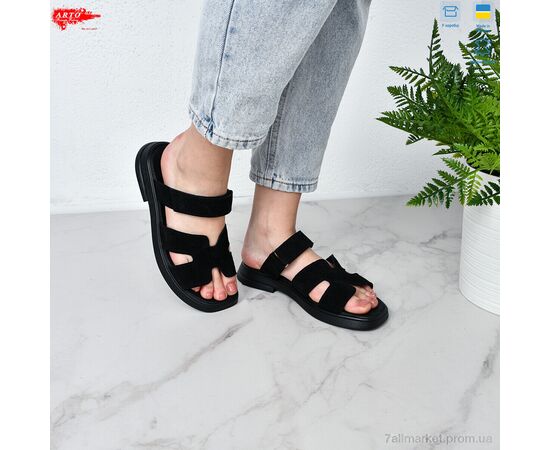 Босоножки женские летние Лето 182 чорний з. (8 пар р.36-41) "ARTO" недорого оптом от прямого поставщика, изображение 3 Фотография Босоножки женские летние Лето 182 чорний з. (8 пар р.36-41) "ARTO" недорого оптом от прямого поставщика, изображение 3