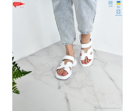 Босоніжки жіночі літні Літо 182 білий к. (8 пар р.36-41) "ARTO" недорого оптом від прямого постачальника, зображення 3 Босоніжки жіночі літні Літо 182 білий к. (8 пар р.36-41) "ARTO" недорого оптом від прямого постачальника, зображення 3