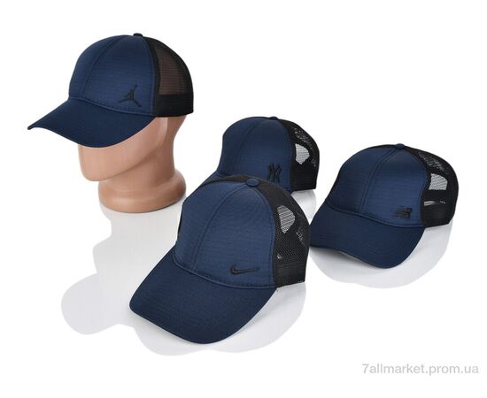 Кепка для мужчин Лето Трикотаж з вишивкою та сіткою 001 mix (5 шт. р.сетка One size) "VIOLA" недорого оптом от прямого поставщика, изображение 2 Фотография Кепка для мужчин Лето Трикотаж з вишивкою та сіткою 001 mix (5 шт. р.сетка One size) "VIOLA" недорого оптом от прямого поставщика, изображение 2