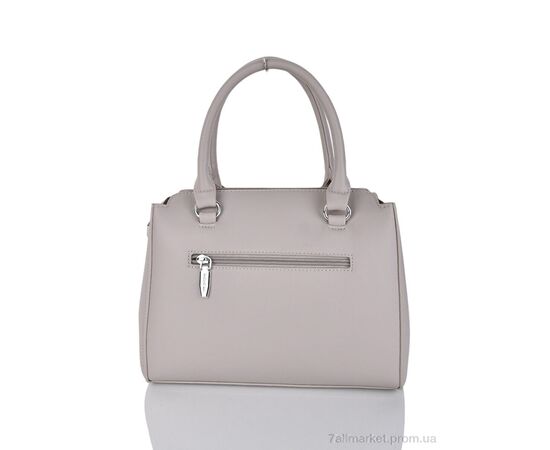 Жіноча сумка 885139 beige-grey 24*28*10 см, "SHENGMA" недорого оптом від прямого постачальника, зображення 2
