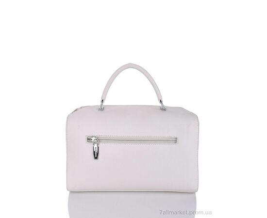 Жіноча сумка 885153 beige-white 18*27*9 см, "SHENGMA" недорого оптом від прямого постачальника, зображення 2