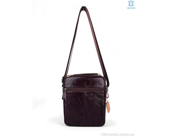 Сумка чоловіча 636 brown 21*17*6 см, "Sunshine bag" недорого оптом від прямого постачальника, зображення 2