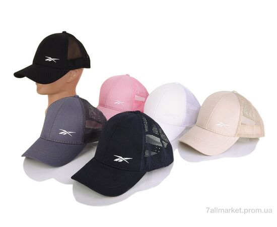Кепка дитяча Літо 9005-1 mix (54р) (5 шт. р.сіткаOne size) "KUINH" недорого оптом від прямого постачальника, зображення 2