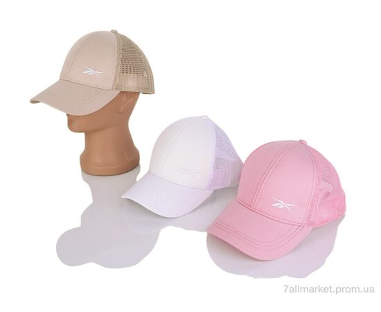 Кепка дитяча Літо 9005-3 mix (54р) (5 шт. р.сіткаOne size) "KUINH" недорого оптом від прямого постачальника, зображення 2