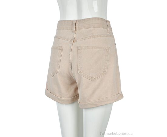Шорти жіночі Літо A3402 beige (6 шт. р.сітка25-30) "Rina Jeans" недорого оптом від прямого постачальника, зображення 2 Шорти жіночі Літо A3402 beige (6 шт. р.сітка25-30) "Rina Jeans" недорого оптом від прямого постачальника, зображення 2