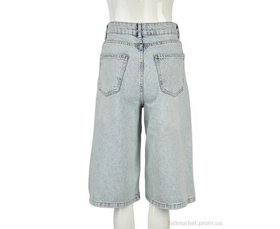 Бриджі жіночі Літо 1019-02 blue (6 шт. р.сітка34-40) "Rina Jeans" недорого оптом від прямого постачальника, зображення 3 Бриджі жіночі Літо 1019-02 blue (6 шт. р.сітка34-40) "Rina Jeans" недорого оптом від прямого постачальника, зображення 3