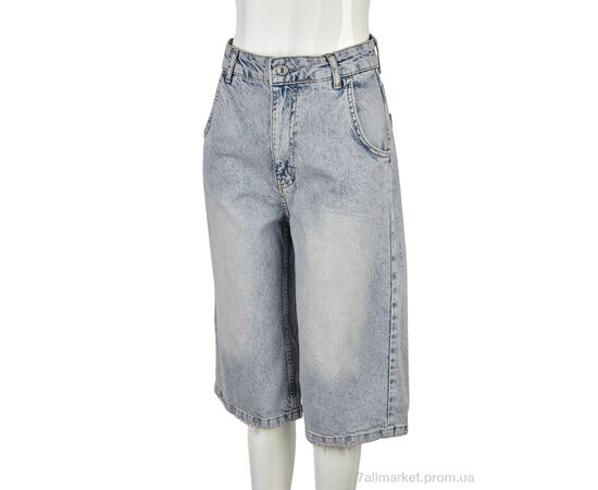 Бриджи женские Лето 1019-03 blue (6 шт. р.сетка 34-40) "Rina Jeans" недорого оптом от прямого поставщика, изображение 2 Фотография Бриджи женские Лето 1019-03 blue (6 шт. р.сетка 34-40) "Rina Jeans" недорого оптом от прямого поставщика, изображение 2