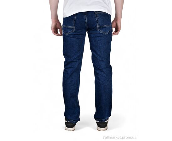 Джинси чоловічі Весна/осінь 7003 класика (8 шт. р.сітка32-40) "Baron" недорого оптом від прямого постачальника, зображення 3