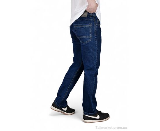 Джинси чоловічі Весна/осінь 7003 класика (8 шт. р.сітка32-40) "Baron" недорого оптом від прямого постачальника, зображення 4