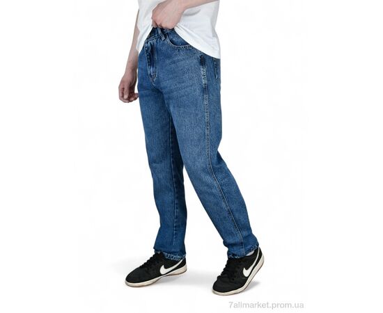 Джинси чоловічі Весна/осінь 1822 класика (8 шт. р.сітка32-40) "Baron" недорого оптом від прямого постачальника, зображення 2