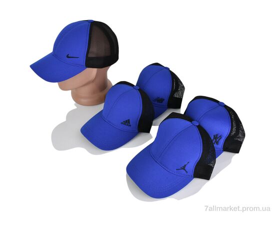 Кепка для чоловіків Літо Бейсболка з вишивкою 001-2 трикотаж-сітка mix (5 шт. р.сіткаOne size) "VIOLA" недорого оптом від прямого постачальника, зображення 2 Кепка для чоловіків Літо Бейсболка з вишивкою 001-2 трикотаж-сітка mix (5 шт. р.сіткаOne size) "VIOLA" недорого оптом від прямого постачальника, зображення 2