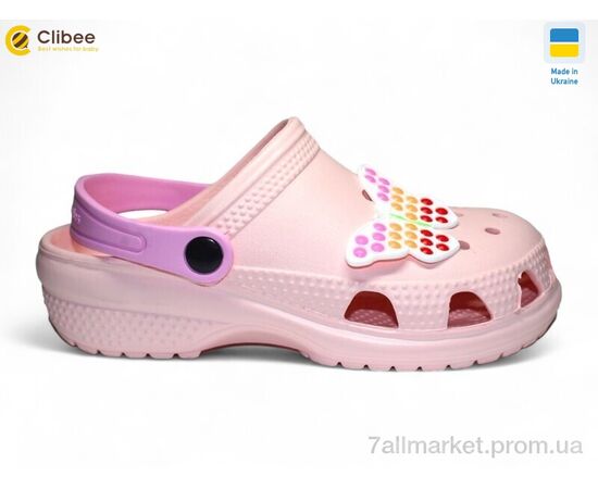 Крокси дитячі літні Літо 116814 (8 пар р.30-36) "Clibee" недорого оптом від прямого постачальника, зображення 2