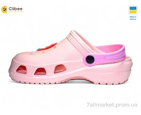 Крокси дитячі літні Літо 116814 (8 пар р.30-36) "Clibee" недорого оптом від прямого постачальника, зображення 3