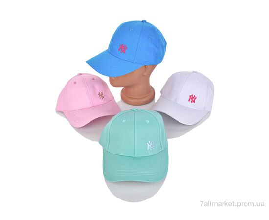 Кепка дитяча Літо 0106-4 mix (5 шт. р.сітка54-56) "KUINH" недорого оптом від прямого постачальника, зображення 2