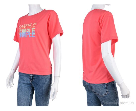 Футболка женская Лето 08789-4-3 pink (7 шт. р.сетка L-2XL) "Obuvok" недорого оптом от прямого поставщика, изображение 3 Фотография Футболка женская Лето 08789-4-3 pink (7 шт. р.сетка L-2XL) "Obuvok" недорого оптом от прямого поставщика, изображение 3