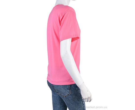 Фотография Футболка женская Лето 08789-6 pink (5 шт. р.сетка L-XL) "Obuvok" недорого оптом от прямого поставщика, изображение 2