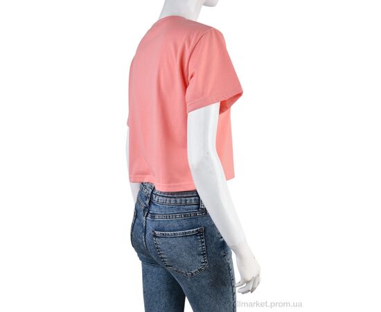 Футболка женская Лето 08789-17 pink (8 шт. р.сетка L-2XL) "Obuvok" недорого оптом от прямого поставщика, изображение 2 Фотография Футболка женская Лето 08789-17 pink (8 шт. р.сетка L-2XL) "Obuvok" недорого оптом от прямого поставщика, изображение 2