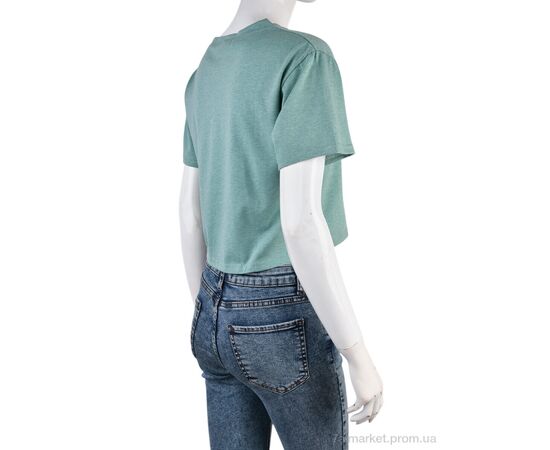 Фотография Футболка женская Лето 08789-19-1 green (5 шт. р.сетка L-XL) "Obuvok" недорого оптом от прямого поставщика, изображение 2