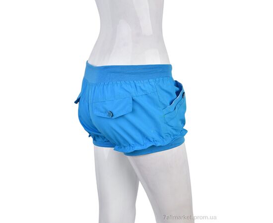 Фотография Шорты женские Лето 7012-3 blue (02019) (8 шт. р.сетка M-2XL) "Obuvok" недорого оптом от прямого поставщика, изображение 2