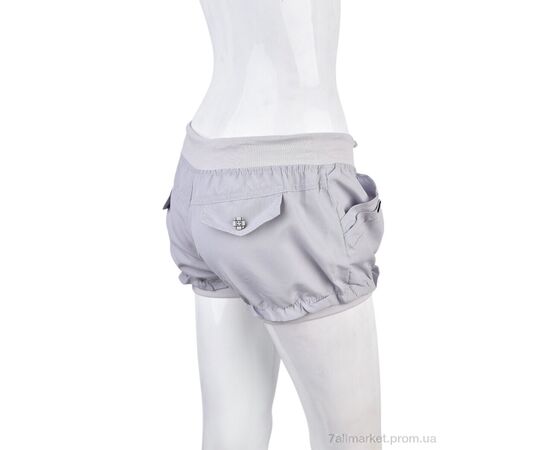 Шорты женские Лето 7012-8 grey (02019) (8 шт. р.сетка M-2XL) "Obuvok" недорого оптом от прямого поставщика, изображение 2 Фотография Шорты женские Лето 7012-8 grey (02019) (8 шт. р.сетка M-2XL) "Obuvok" недорого оптом от прямого поставщика, изображение 2