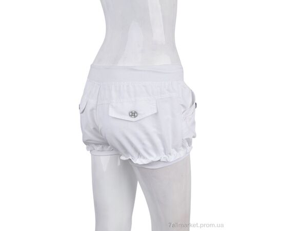 Фотография Шорты женские Лето 7012-9 white (02019) (8 шт. р.сетка M-2XL) "Obuvok" недорого оптом от прямого поставщика, изображение 2