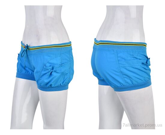 Шорти жіночі Літо 7020-3 blue (02019) (8 шт. р.сіткаM-2XL) "Obuvok" недорого оптом від прямого постачальника, зображення 3 Шорти жіночі Літо 7020-3 blue (02019) (8 шт. р.сіткаM-2XL) "Obuvok" недорого оптом від прямого постачальника, зображення 3