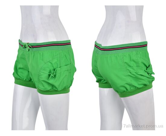 Шорти жіночі Літо 7020-4 green (02019) (8 шт. р.сіткаM-2XL) "Obuvok" недорого оптом від прямого постачальника, зображення 3 Шорти жіночі Літо 7020-4 green (02019) (8 шт. р.сіткаM-2XL) "Obuvok" недорого оптом від прямого постачальника, зображення 3