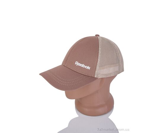 Кепка унісекс Літо 0201-2 brown (5 шт. р.сіткаOne size) "KUINH" недорого оптом від прямого постачальника, зображення 2 Кепка унісекс Літо 0201-2 brown (5 шт. р.сіткаOne size) "KUINH" недорого оптом від прямого постачальника, зображення 2