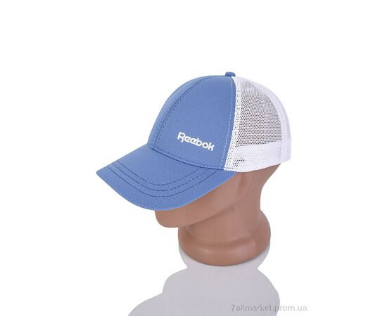 Кепка унисекс Лето 0201-3 blue (5 шт. р.сетка One size) "KUINH" недорого оптом от прямого поставщика, изображение 2 Фотография Кепка унисекс Лето 0201-3 blue (5 шт. р.сетка One size) "KUINH" недорого оптом от прямого поставщика, изображение 2