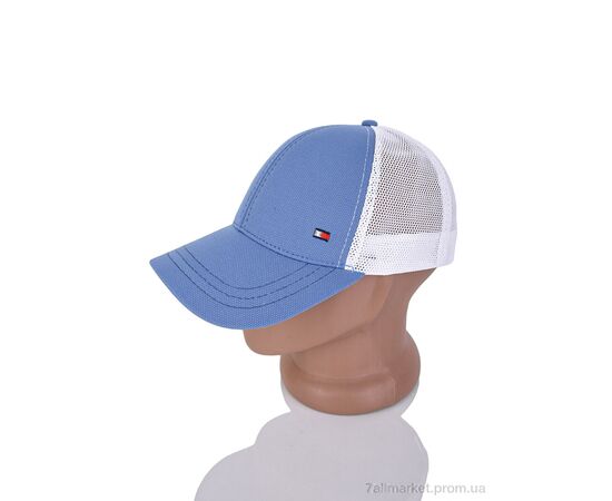 Кепка унисекс Лето 0202-5 blue (5 шт. р.сетка One size) "KUINH" недорого оптом от прямого поставщика, изображение 2 Фотография Кепка унисекс Лето 0202-5 blue (5 шт. р.сетка One size) "KUINH" недорого оптом от прямого поставщика, изображение 2
