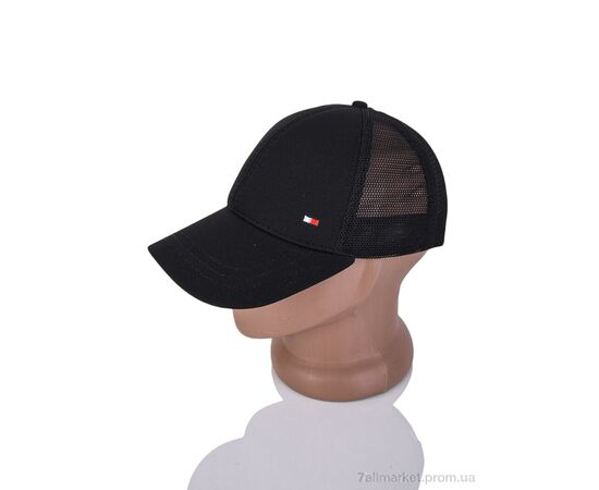 Кепка унісекс Літо 0202-6 black (5 шт. р.сіткаOne size) "KUINH" недорого оптом від прямого постачальника, зображення 2 Кепка унісекс Літо 0202-6 black (5 шт. р.сіткаOne size) "KUINH" недорого оптом від прямого постачальника, зображення 2