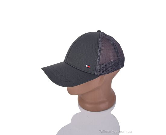 Кепка унісекс Літо 0202-7 grey (5 шт. р.сіткаOne size) "KUINH" недорого оптом від прямого постачальника, зображення 2 Кепка унісекс Літо 0202-7 grey (5 шт. р.сіткаOne size) "KUINH" недорого оптом від прямого постачальника, зображення 2