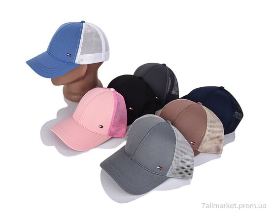 Кепка унісекс Літо 0202-10 mix (5 шт. р.сіткаOne size) "KUINH" недорого оптом від прямого постачальника, зображення 2 Кепка унісекс Літо 0202-10 mix (5 шт. р.сіткаOne size) "KUINH" недорого оптом від прямого постачальника, зображення 2