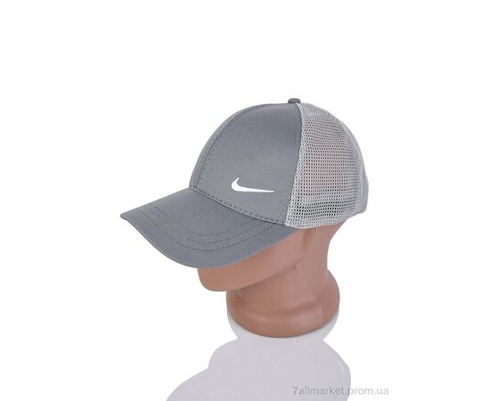 Кепка унисекс Лето 0203-7 grey (5 шт. р.сетка One size) "KUINH" недорого оптом от прямого поставщика, изображение 2 Фотография Кепка унисекс Лето 0203-7 grey (5 шт. р.сетка One size) "KUINH" недорого оптом от прямого поставщика, изображение 2