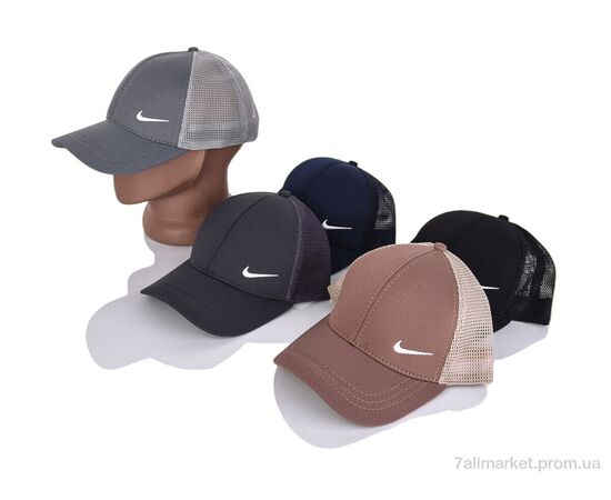 Фотография Кепка для мужчин Лето 0203-8 mix (5 шт. р.сетка One size) "KUINH" недорого оптом от прямого поставщика, изображение 2